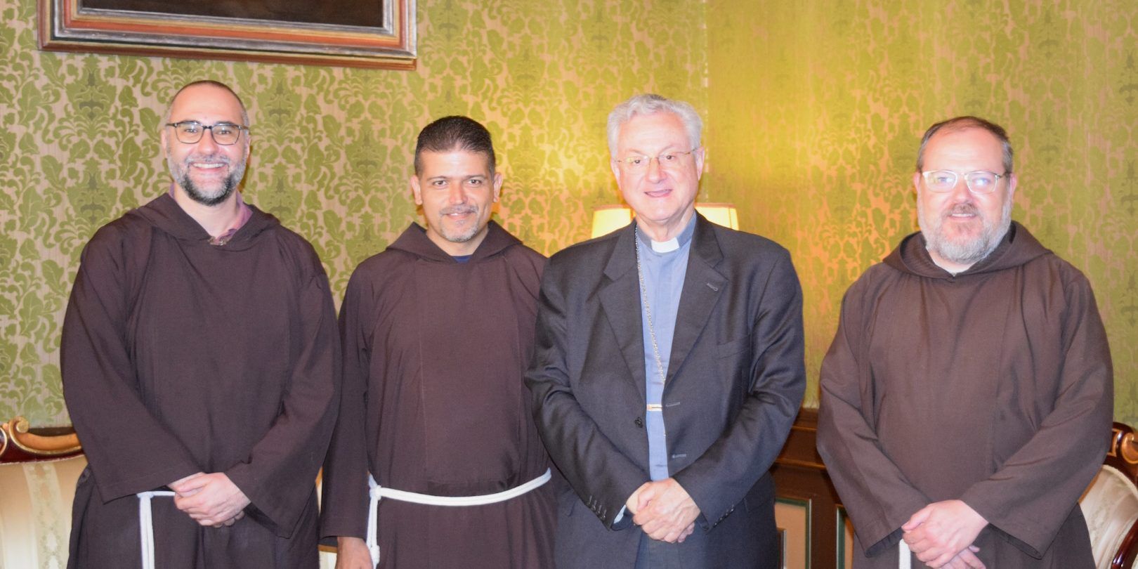 Visita del P. Provincial de los Capuchinos de Cataluña y Baleares