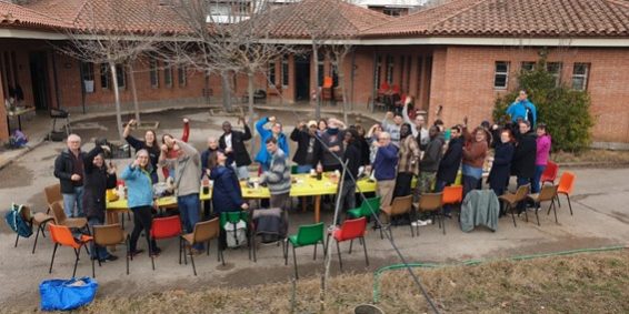 Calçotada de la xarxa d’hospitalitat al Casal Arrupe