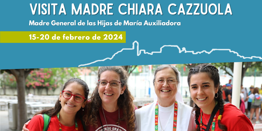 Preparada la visita de Mare Chiara Cazzuola, Superiora General de les Filles de Maria Auxiliadora