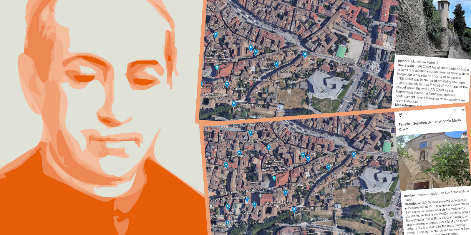 Guia per seguir els passos de Claret a Vic