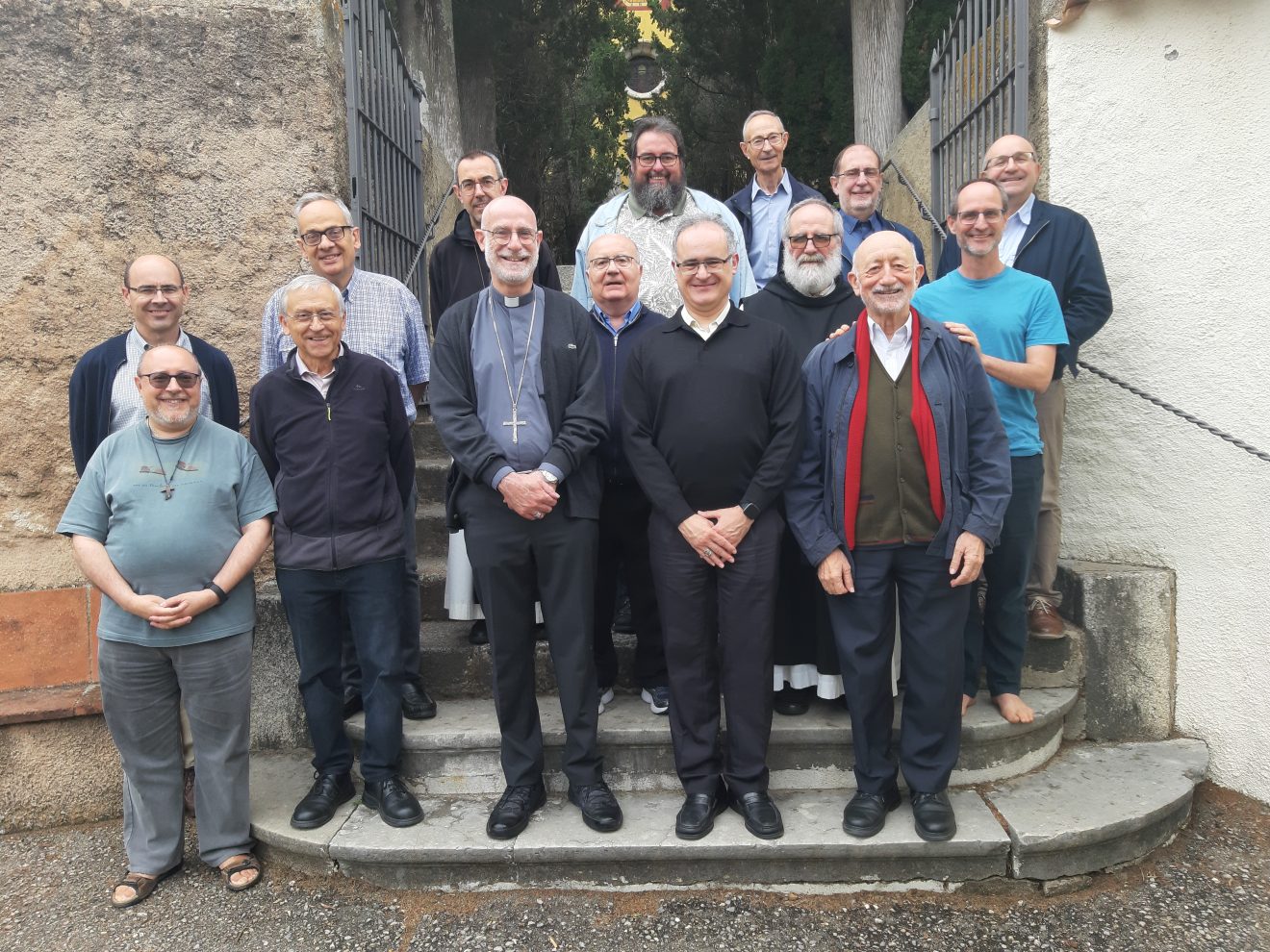 Fra Octavi Vilà, Bisbe de Girona, es fa present a la 141ena reunió de la RAP