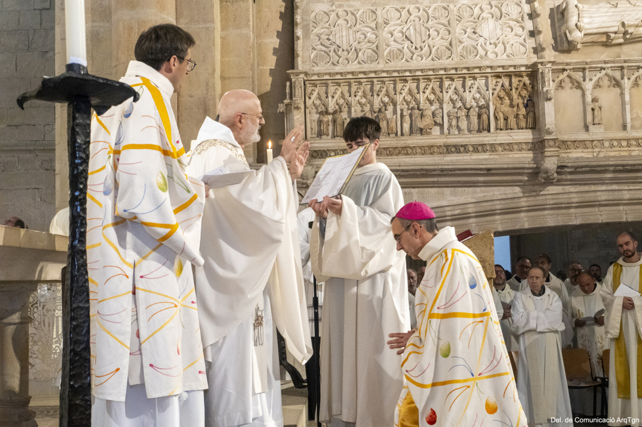 En la seva benedicció abacial, Rafel Barruè reivindica el valor del silenci
