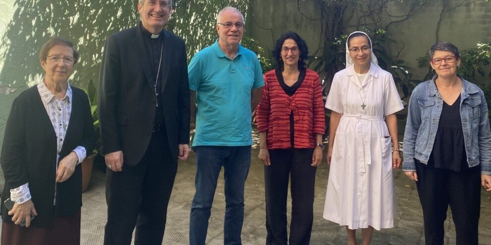 El bisbe Javier Vilanova i Pellissa visita la Fundació Mambré