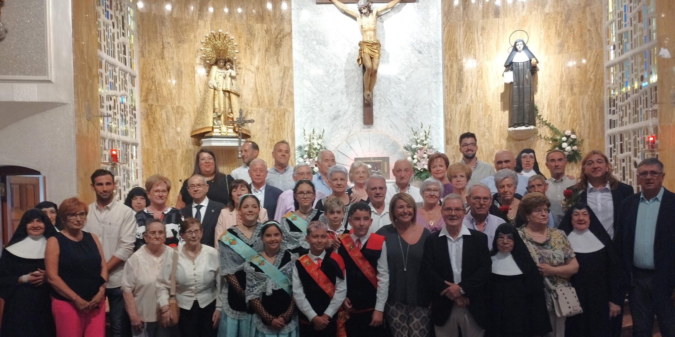 Festa a Aitona per homenatjar la seva filla Santa Teresa Jornet