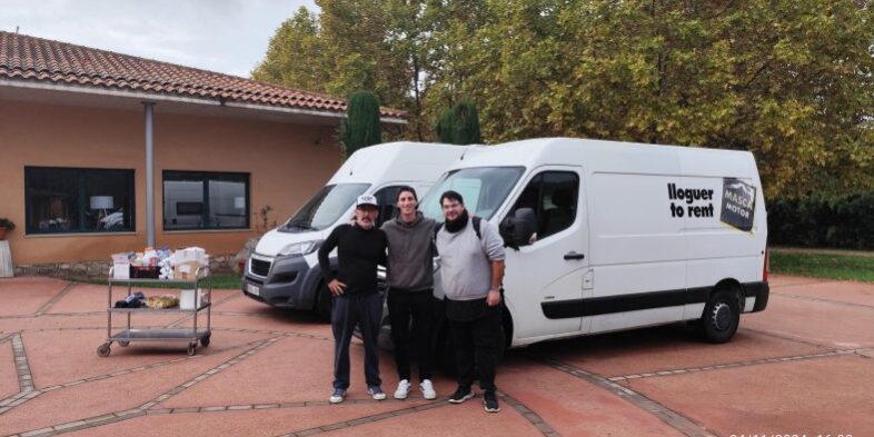 Donaciones del IRSJG con viaje solidario a la zona afectada por la dana