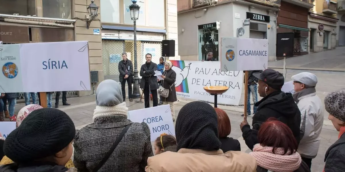 La comunitat de Sant Egidi convoca una concentració per la pau, a Manresa