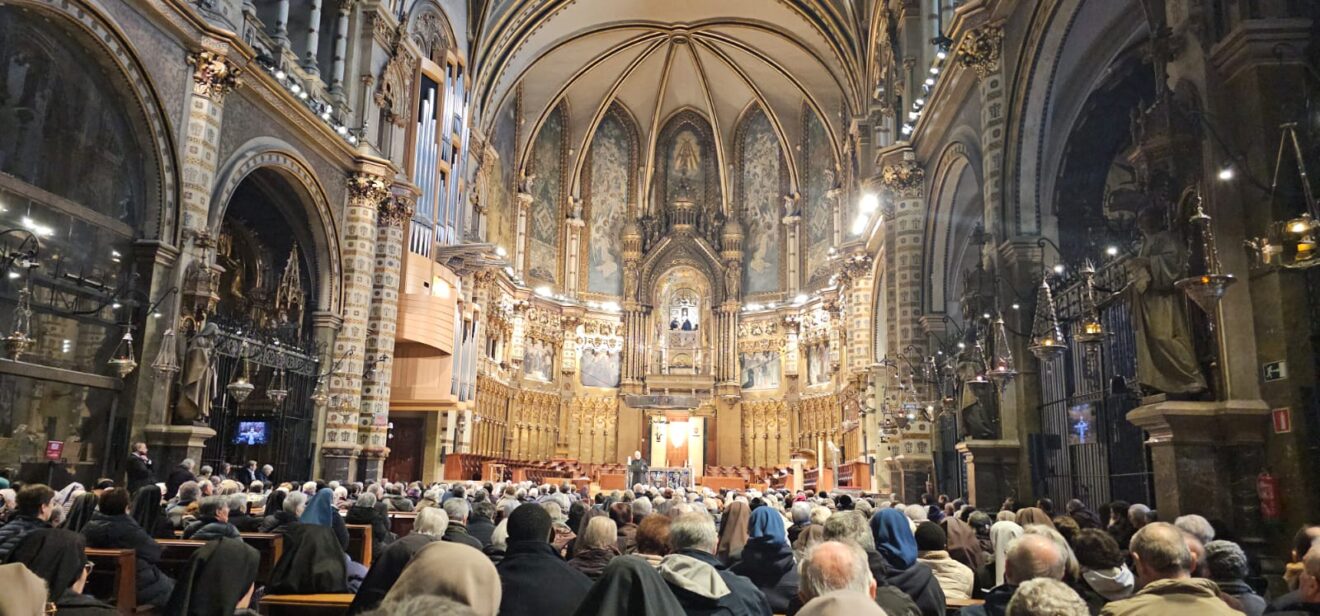 La Vida Religiosa de Catalunya participa a la celebració del Mil·lenari de Montserrat