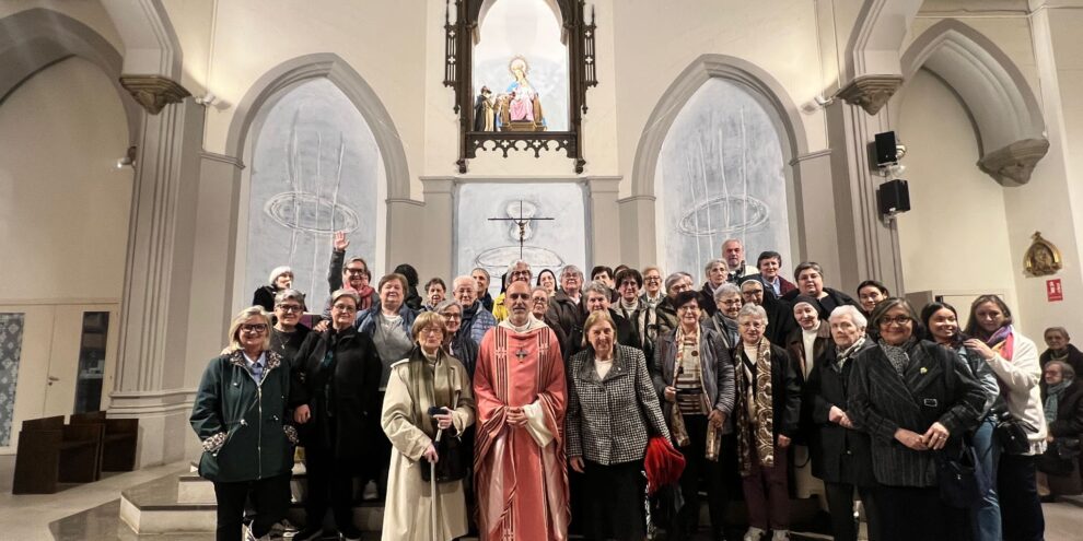 EL BISBE DE SANT FELIU DE LLOBREGAT ENCORATJA L’ESPERANÇA EN EL RECÉS DE QUARESMA DE LA FAMÍLIA DOMINICANA DE CATALUNYA