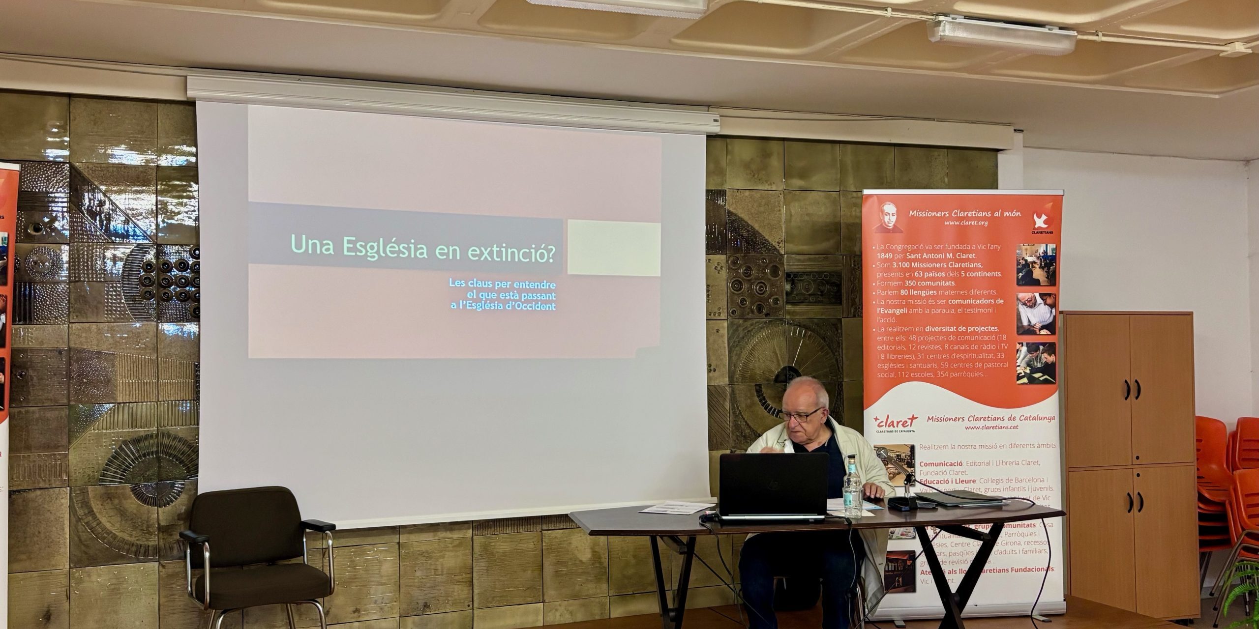 El Centro Padre Claret acoge una conferencia sobre el futuro de la Iglesia a cargo de Pere Codina