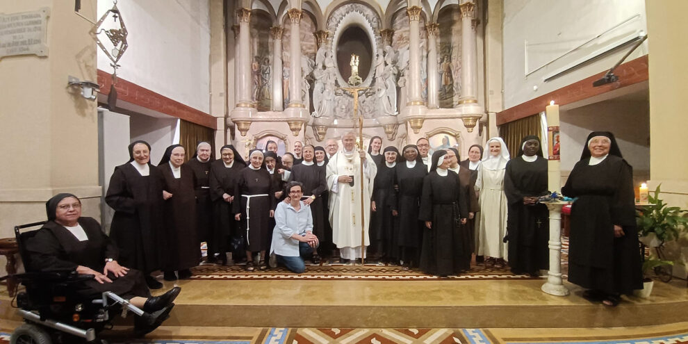 Les religioses de vida contemplativa de l’arxidiòcesi celebren el pelegrinatge jubilar al santuari del Lledó de Valls