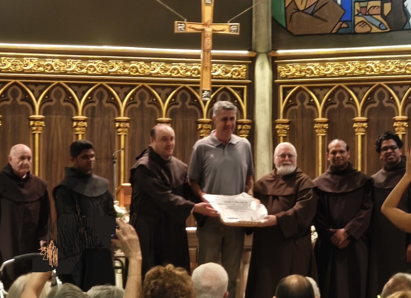 El vicari general i el provincial presents a les festes del Carme i del Centenari de Badalona