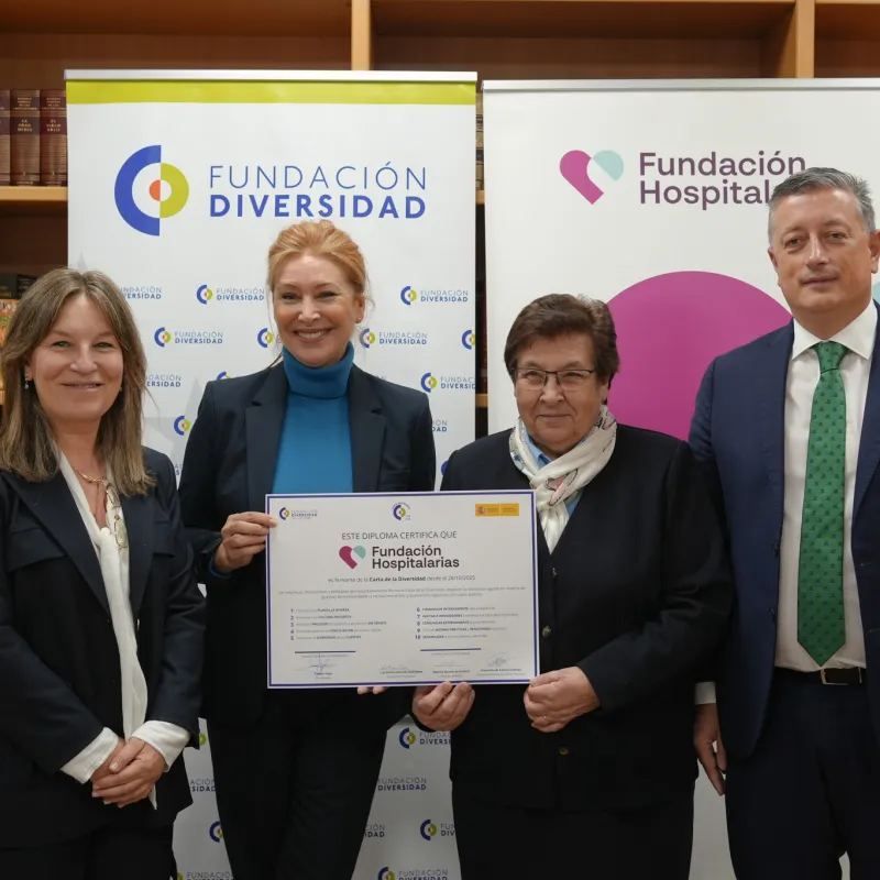 Fundació Hospitalàries s'adhereix a la Carta de la Diversitat, avançant en un model assistencial més inclusiu