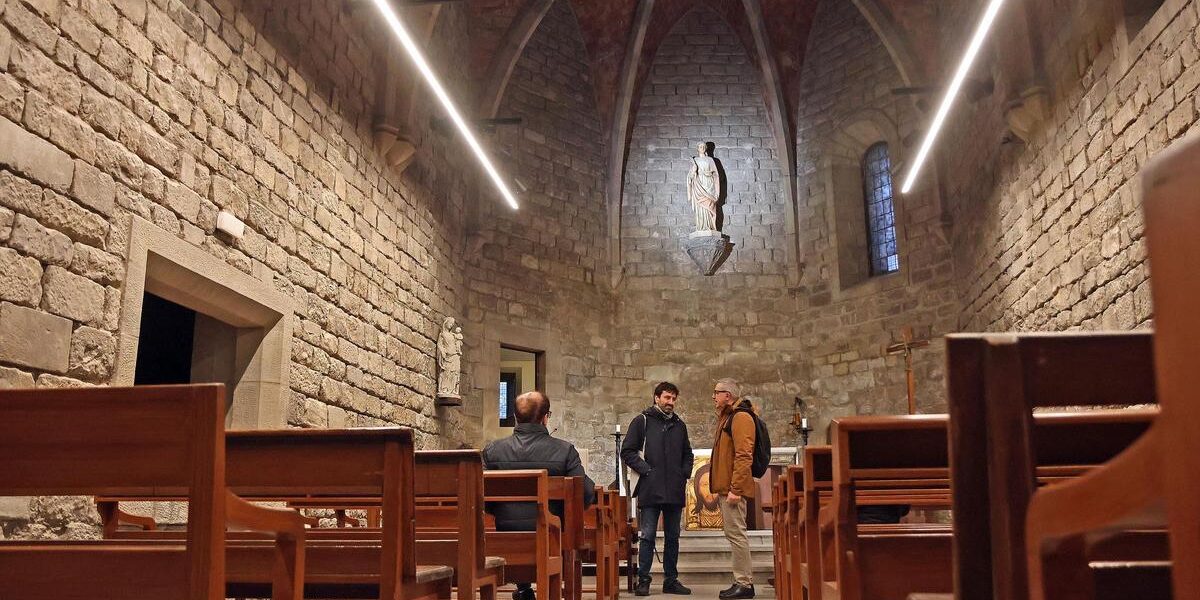 Els jesuïtes completen la rehabilitació de la capella del Rapte de Manresa i en fixen els usos
