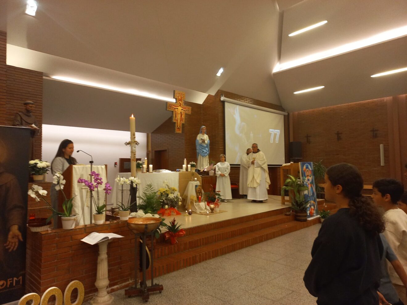 77 anys dels franciscans a Sabadell