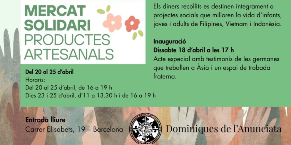Mercat Solidari de productes artesanals una invitació a transformar vides