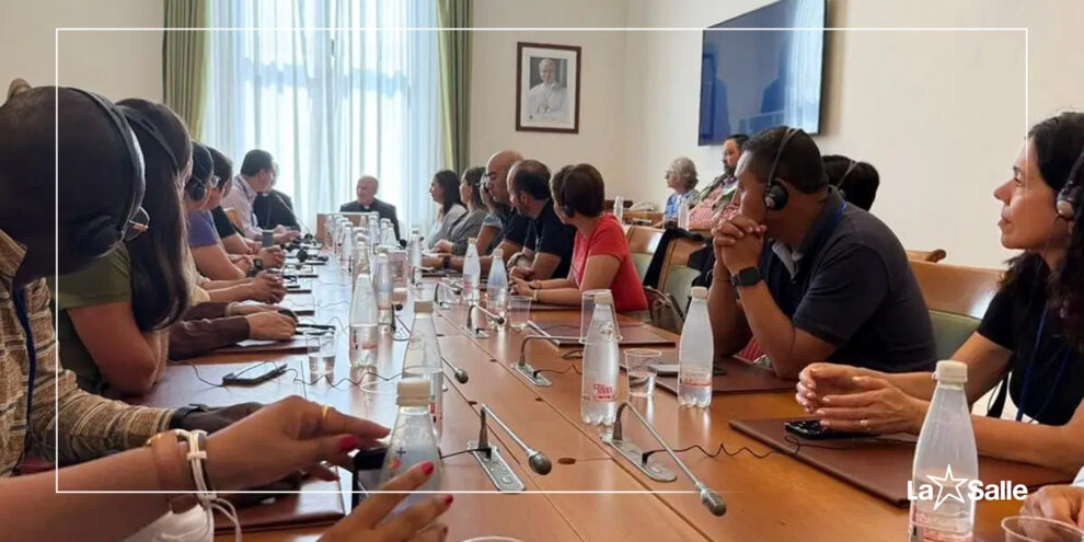 Card. Tolentino a los Lasallistas Las universidades deben ser laboratorios de pensamiento crítico en la era de la IA