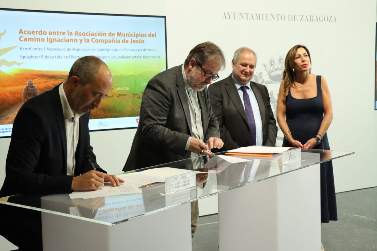 Nou impuls al Camí Ignasià amb la signatura d'un conveni entre l'Associació de Municipis i la Companyia de Jesús