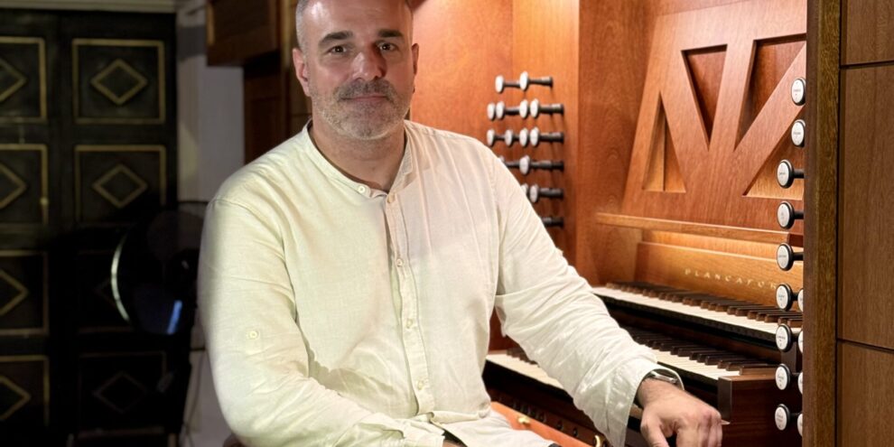 Juan de la Rubia interpretarà la Integral de l’obra per a orgue de Bach en 21 concerts a l’Oratori de Sant Felip Neri de Barcelona