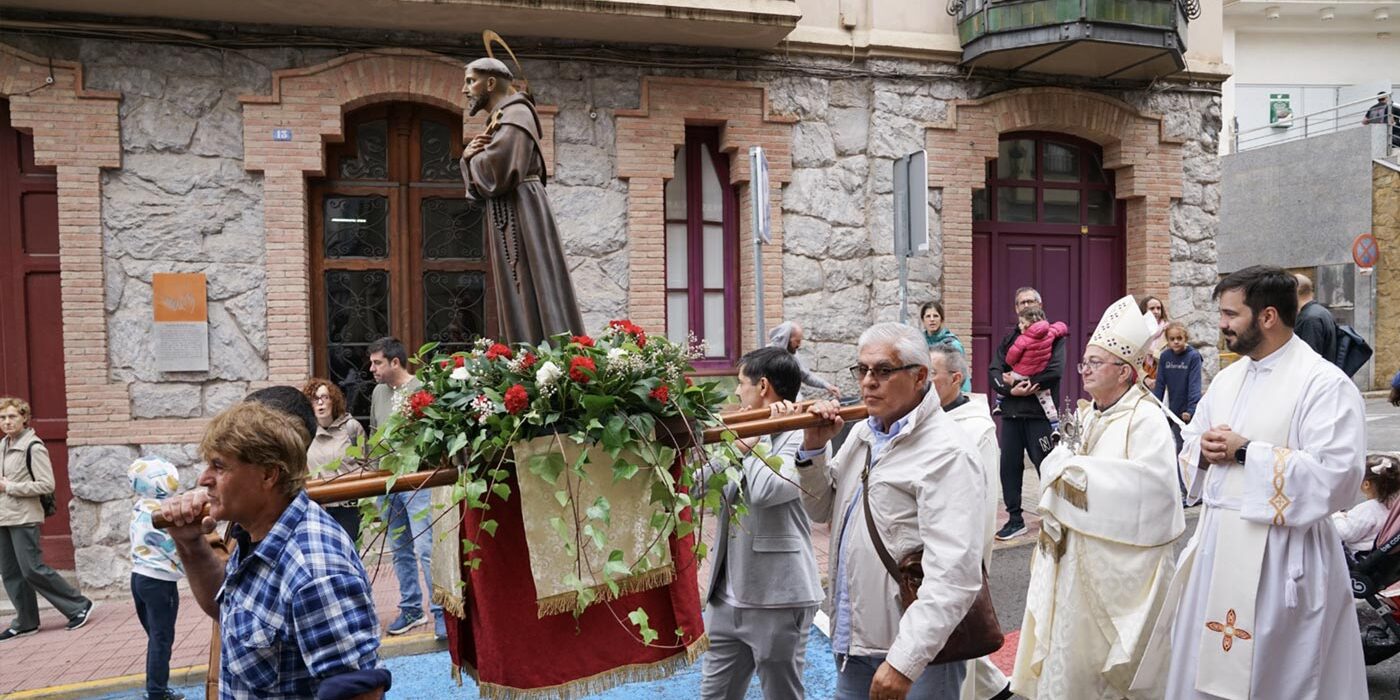 Berga celebra 800 años de presencia franciscana